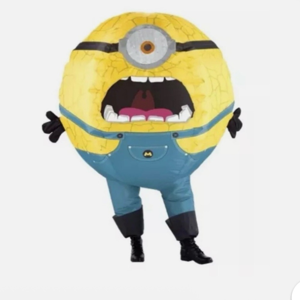 Inflatable minion costume